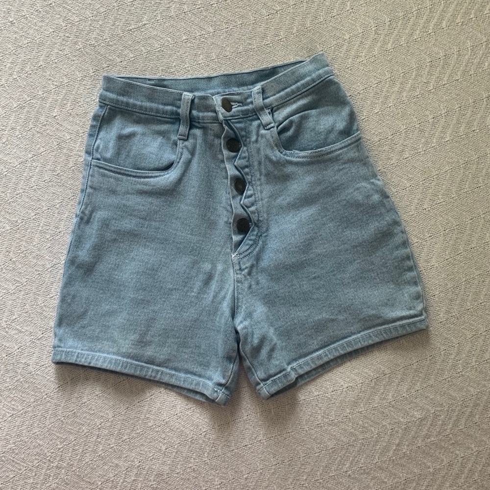 Vintage Yoyo High Waisted Jean Shorts
